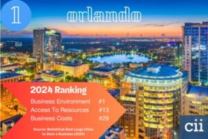 orlando named best city to start a business