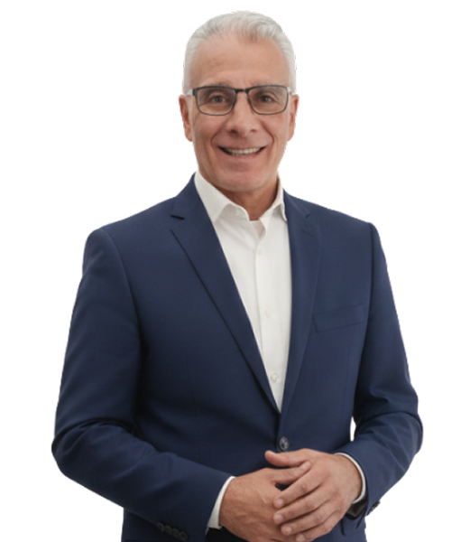 Frank Frisaura, business advisor at CII Advisors, smiling in a professional suit, showcasing expertise in business development and consulting.